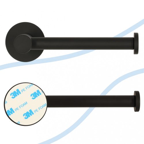 Loft WC-papír tartó fekete WC