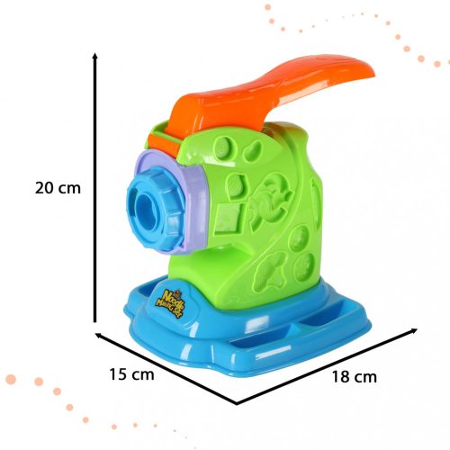 Tészta gép műanyag tömeg gyerekeknek kiegészítőkkel kreatív készlet