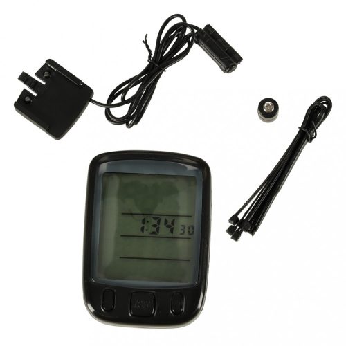 Vízálló vezetékes kerekpárkomputer LCD kijelzővel