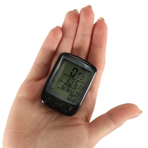 Vízálló vezetékes kerekpárkomputer LCD kijelzővel