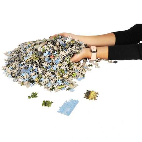 CASTORLAND Puzzle 3000 darab Misurina tó Olaszország - Misurina tó Olaszország 92x68cm