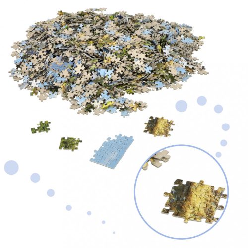 CASTORLAND Puzzle 3000 darab Misurina tó Olaszország - Misurina tó Olaszország 92x68cm