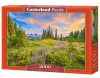 CASTORLAND Puzzle 2000 elemek Reggeli virágok - tájkép 92x68cm