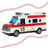 Gyermek játék mentőautó, távirányítós, fénnyel + hanggal