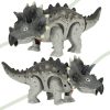 Távirányítású dinoszaurusz RC Triceratops sétál világít fel ordít