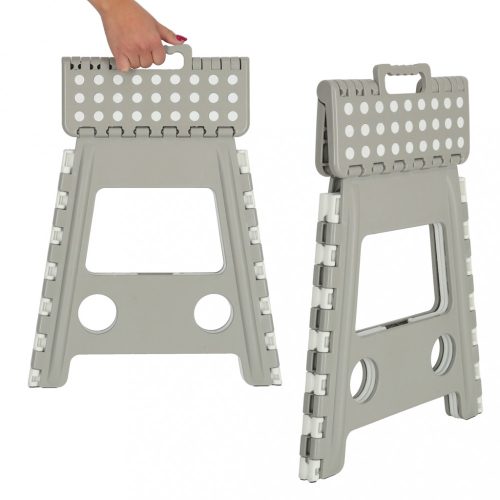 39cm-es csúszásmentes összecsukható fellépőke-szék, magas 