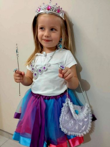 Jelmez királynő hercegnő korona táska 9 tételek