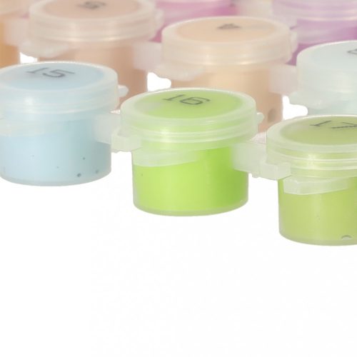 Festmény számok alapján 50x40cm levendula mező