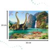 CASTORLAND Puzzle 60el. A dinoszauruszok világában 5+