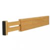 Fiókszervező állítható bambusz szeparátor 43x6x1.5cm
