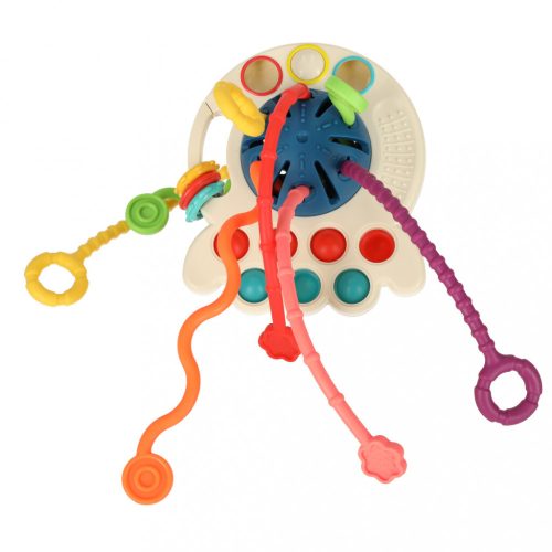 Montessori szenzoros játék csipesz kék