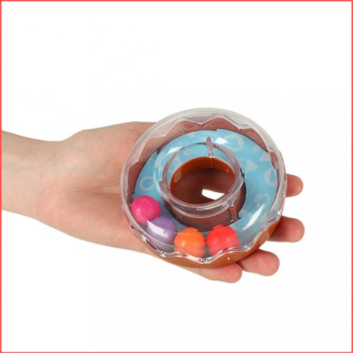 Montessori piramis torony, szenzoros kirakó, színes