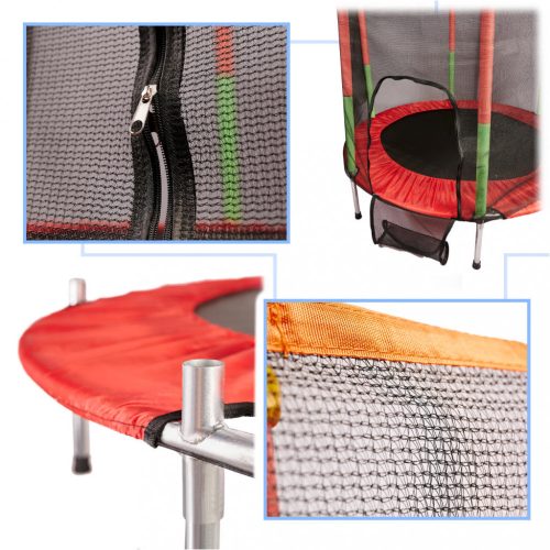 Gyermek kerti trambulin háló 140x116cm