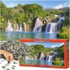 CASTORLAND Puzzle 4000részes Krka vízesések, Horvátország - Krka vízesések