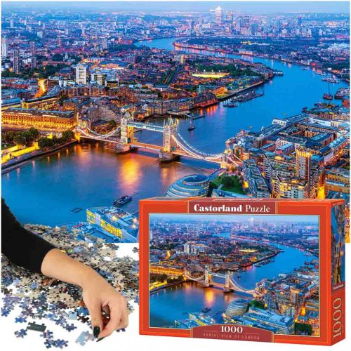 CASTORLAND Puzzle 1000el. London légifelvétele - London madártávlatból