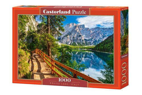 CASTORLAND Puzzle 1000el. Braies-tó, Olaszország - Braies-tó Olaszország