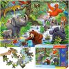 CASTORLAND Puzzle 40el. Maxi Jungle Animals - Dzsungel állatok - Dzsungel állatok