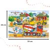 CASTORLAND Puzzle 40el. Maxi építkezés