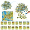 CASTORLAND Oktatási puzzle Európa térképe