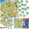 CASTORLAND Lengyelország oktatási puzzle térképe