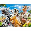 CASTORLAND Puzzle 260el. Afrikai Selfiey - Afrikai állatok