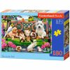 CASTORLAND Puzzle 180el. Háziállatok a parkban