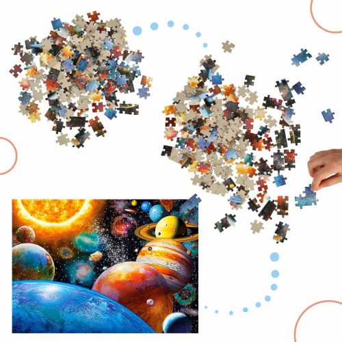 CASTORLAND Puzzle 180el. Bolygók és holdjaik