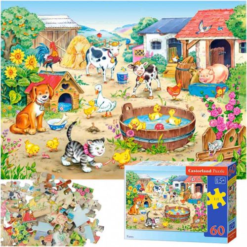 CASTORLAND Puzzle 60el. Farm