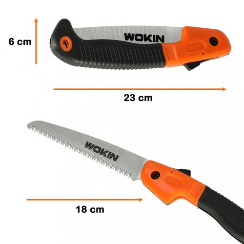 Kerti kézifűrész ágak összecsukásához 180mm