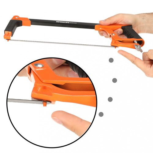 Fűrészlap fémhez 300 mm-es alumínium fogantyúval