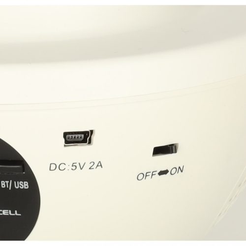 Star projektor éjszakai fény bluetooth hangszóró fehér