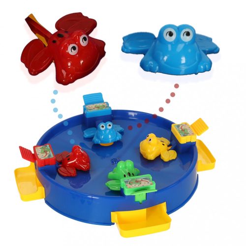 Ugrálós játék éhes békák 4 játékos