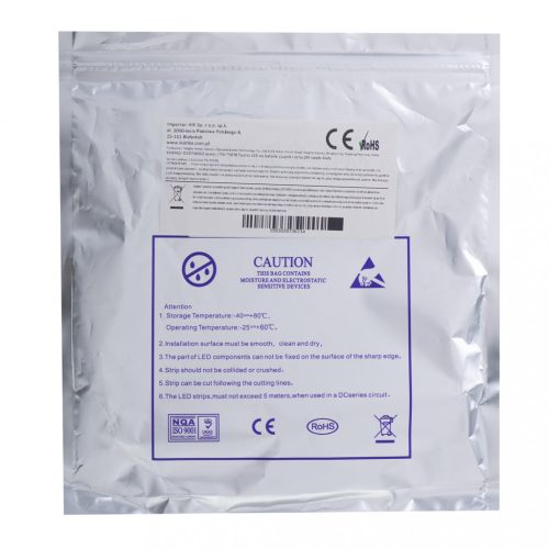 USB akkumulátoros mozgásérzékelő LED szalag 2M hideg fehér