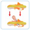 Felfújható úszógumi gyerekeknek árnyékoló tetővel, L, 6-18 hónapos korig, sárga