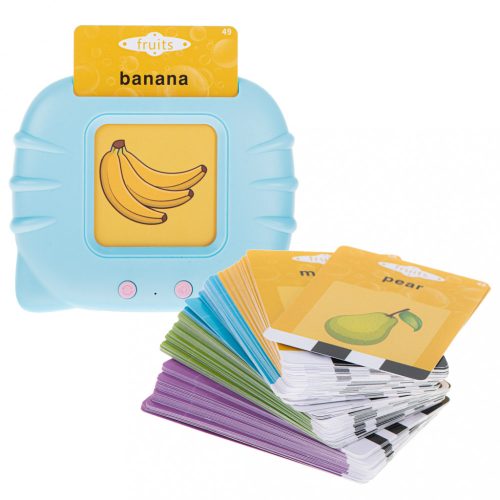 112 kártyás angol szókincs javító készlet, kék