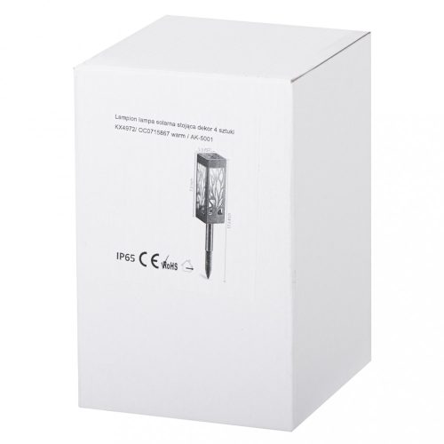 Álló napelemes lámpák dekoratív 4 darab