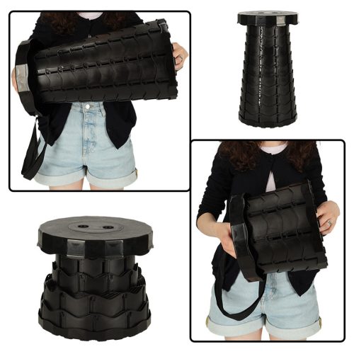 Összecsukható szék, fekete