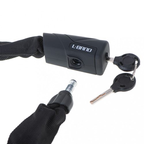 L-BRNO kerékpár biztonsági zár kulcsos zár 90cm