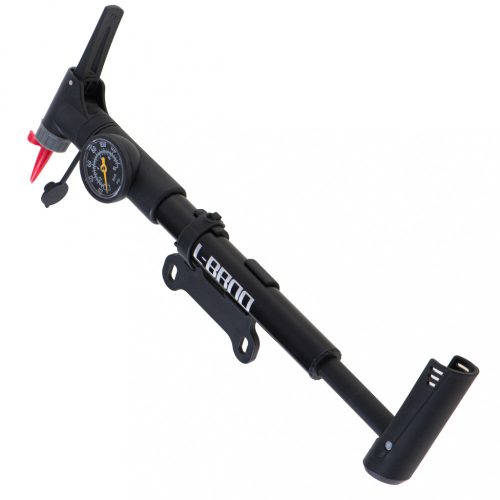 L-BRNO Kerékpár felfúvó nyomásmérővel, kézi markolattal