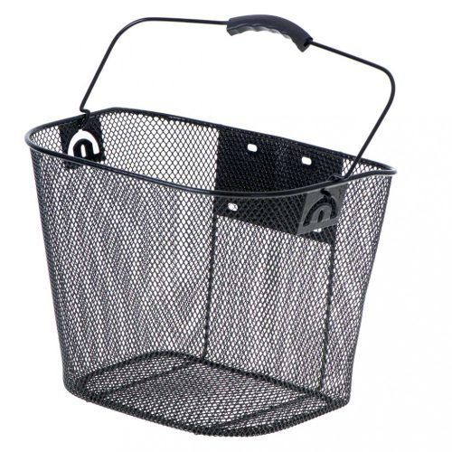 Kerékpár kosár elülső fém kattintós kosár