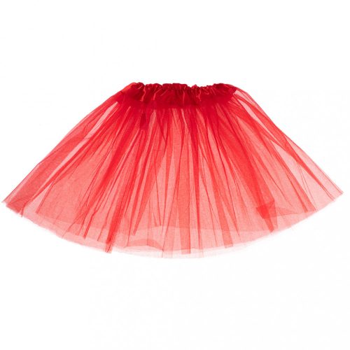 Tulle tutu szoknya jelmez piros