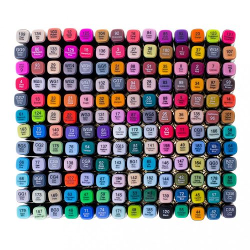 Kétoldalas alkoholos filctollak a 168-as tokban + állvány