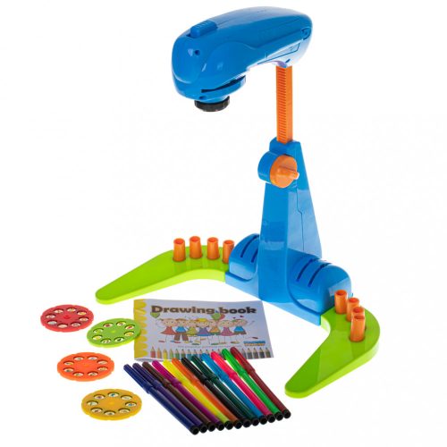 Projektor írásvetítő a diaképek rajzolásának elsajátításához