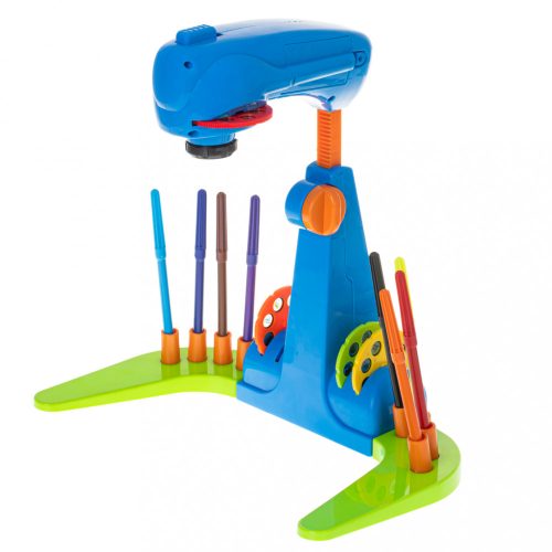 Projektor írásvetítő a diaképek rajzolásának elsajátításához