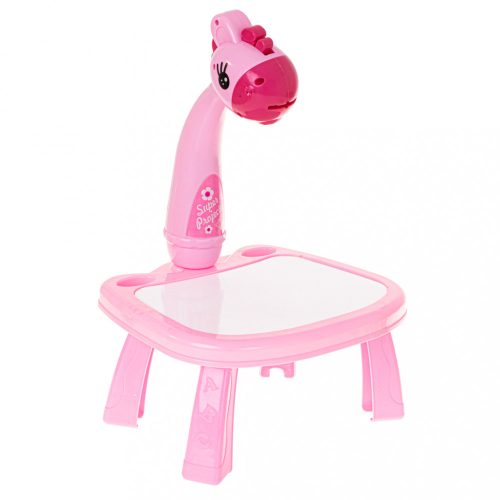 Projektor rajzasztal írásvetítő festmény markerek zsiráf rózsaszínű