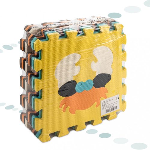Habszivacs puzzle szőnyeg gyerekeknek 9 el. színű