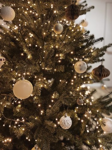 LED lámpák fénylánc 10m 100LED meleg fehér