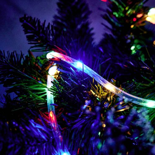 LED fényfüzér 10m 100LED több színű