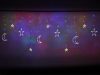 LED hold függöny fényei csillagok 2.5m 138LED többszínű 138LED