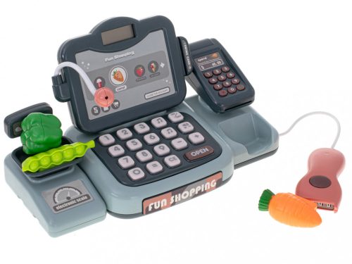 Pénztárgép bevásárló kosár terminál